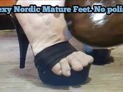 Sexy Nordic Mature Feet